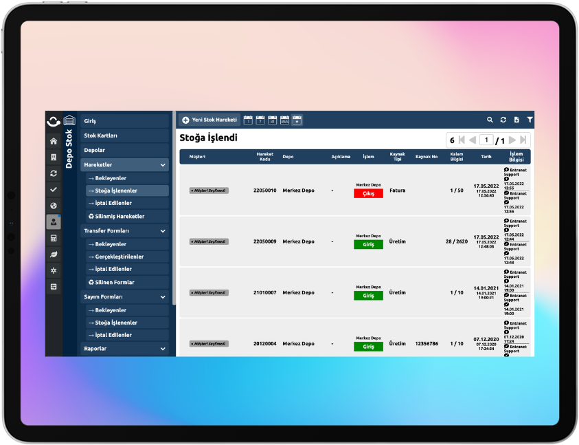 Form ve Rapor Takibi