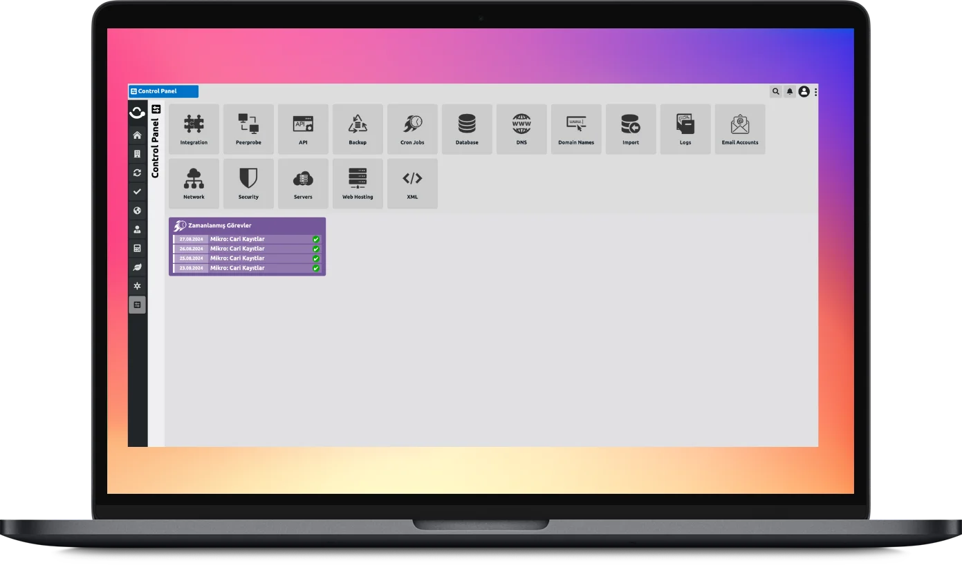 General Features - Overview - Boxes with Icons