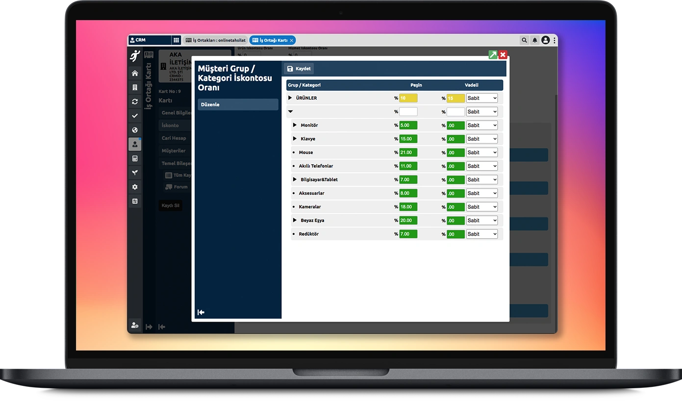 Alışveriş Limitinde İndirim
